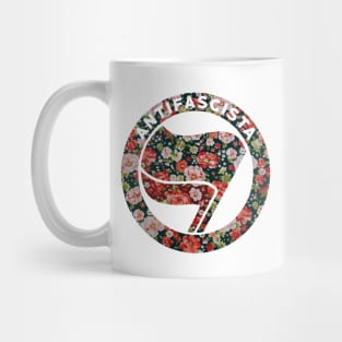 Antifa Floral Mug